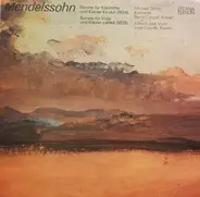 Mendelssohn - Sonatas For Clarinet And Viola With Piano