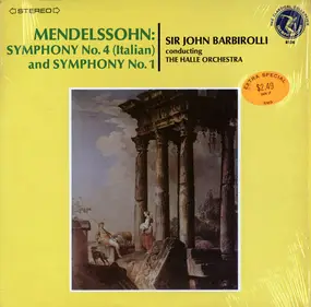 Felix Mendelssohn-Bartholdy - Symphony No. 4 (Italian) / Symphony No. 1