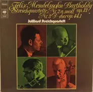 Felix Mendelssohn-Bartholdy - Streichquartette Nr. 2 A-Moll, Nr. 3 D-Dur