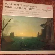 Ferdinand Leitner , Berliner Philharmoniker , Fritz Rieger , Münchner Philharmoniker - Schumann 'Rhenish' Symphony, Mendelssohn-Bartholdy 'Italian' Symphony