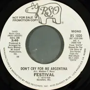 Festival - Don't Cry For Me Argentina