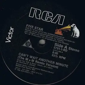 Five Star - Can't Wait Another Minute (Remix)