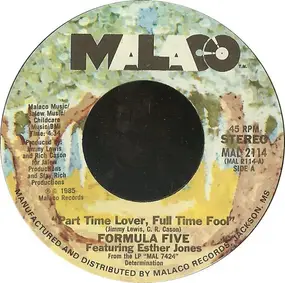 Formula V - Part Time Lover, Full Time Fool