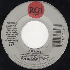 Foster & Lloyd - Is It Love