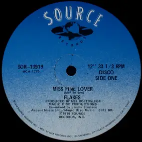 The Flakes - Miss Fine Lover