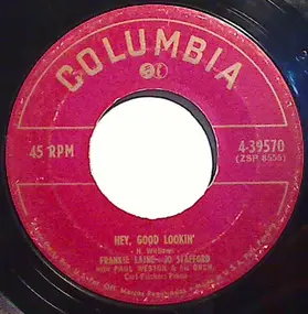Frankie Laine - Hey, Good Lookin' / Gambella