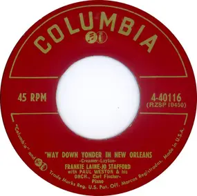 Frankie Laine - Way Down Yonder In New Orleans