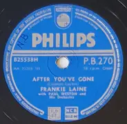 Frankie Laine With Paul Weston And His Orchestra - After You've Gone / A Hundred Years From Today