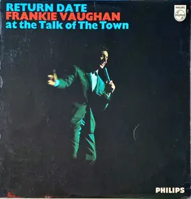 frankie vaughan - Return Date - Frankie Vaughan At The Talk Of The Town