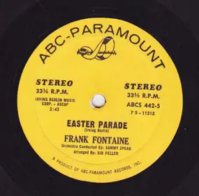 Frank Fontaine - Easter Parade / Beautiful