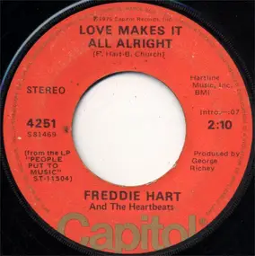 Freddie Hart - Love Makes It All Right / She'll Throw Stones At You