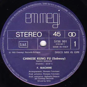 funk machine - Chinese Kung Fu (Subway)