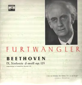 Wilhelm Furtwängler - Beethoven-IX.Sinfonie d-moll