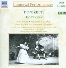 Gaetano Donizetti - Don Pasquale (Gesamtaufnahme) (Aufnahme 21.12.1940)