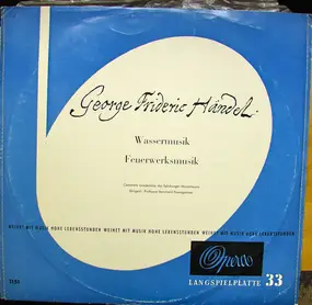 Georg Friedrich Händel - Wassermusik Feuerwerksmusik