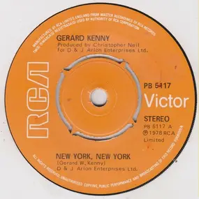 Gerard Kenny - New York, New York