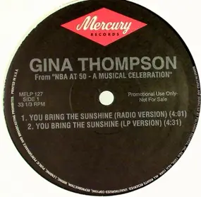 Gina Thompson - You Bring The Sunshine