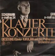 Gieseking, Karajan und das Philh Orch London - Schumann, Grig - Klavierkonzerte