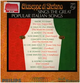 Giuseppe di Stefano - Sings The Great Popular Italian Songs