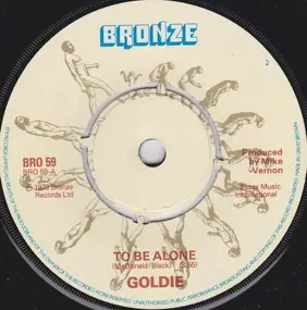 Goldie - To Be Alone