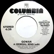Gowan - A Criminal Mind
