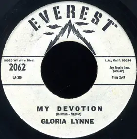 Gloria Lynne - My Devotion / I'm Glad There Is You