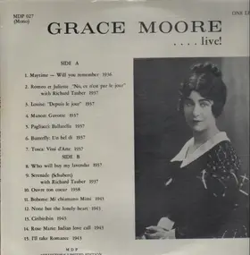 Grace Moore - ...live!