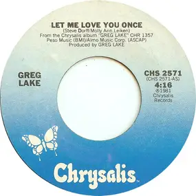 Greg Lake - Let Me Love You Once