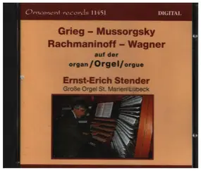 Edvard Grieg - Ernst-Erich Stender auf der Großen Orgel St. Marien Lübeck