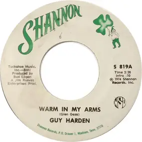 Guy Harden - Warm In My Arms / Turn Around And Say Goodbye