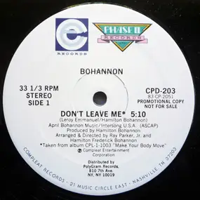 Bohannon - Don't Leave Me
