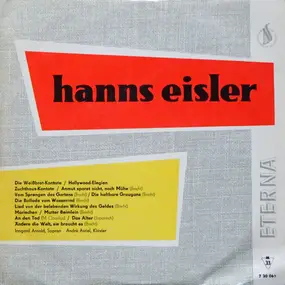 Hanns Eisler - Lieder Und Kantaten