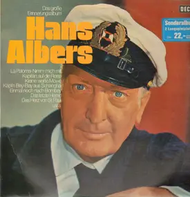 Hans Albers - Hans Albers - Das Große Erinnerungsalbum