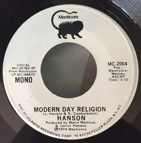 Hanson - Modern Day Religion