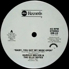 Harold Melvin - Baby, you got my Nose open