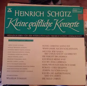 Heinrich Schütz - Kleine Geistliche Konzerte ( Gesamtaufnahme 4. Folge )