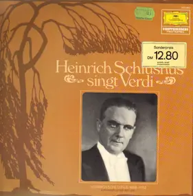 heinrich schlusnus - singt Verdi