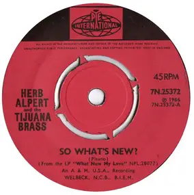 Herb Alpert & The Tijuana Brass - So What's New?