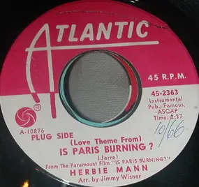 Herbie Mann - (Love Theme From) Is Paris Burning ? / Happy Brass
