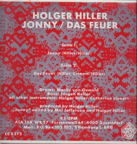 Holger Hiller - Jonny / Das Feuer