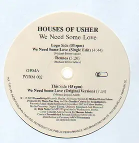 house of usher - We Need Some Love