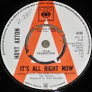 Hoyt Axton - It's All Right Now