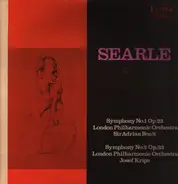 Humphrey Searle - Symphony No. 1, Op. 23 / Symphony No. 2, Op. 33