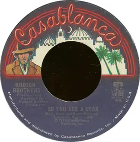 The Hudson Brothers - So You Are A Star