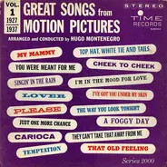 Hugo Montenegro - Great Songs From Motion Pictures Vol. 1 (1927 - 1937)