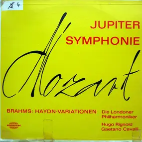 Wolfgang Amadeus Mozart - Jupiter-Symphonie / Variationen Über Ein Thema Von Haydn