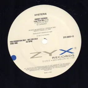 Hysteria - Energy Express
