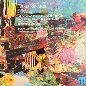 Iannis Xenakis - Akrata, Pithoprakta / Capriccio For Violin & Orchestra, De Natura Sonoris