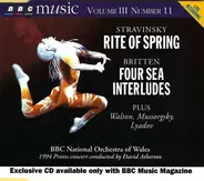 Igor Stravinsky , Benjamin Britten , Sir William Walton , Modest Mussorgsky , Anatoly Liadov - The - Rite Of Spring / Four Sea Interludes