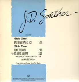 J. D. Souther - Bad News Travels Fast